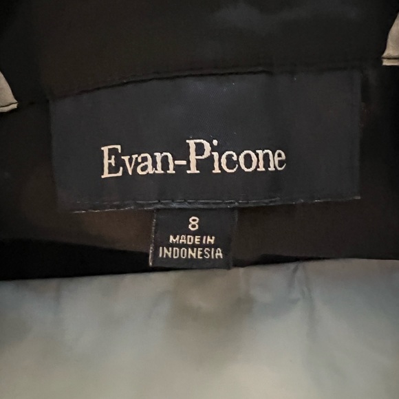 Evan Picone polka dot dress. Size 8 - Picture 3 of 3